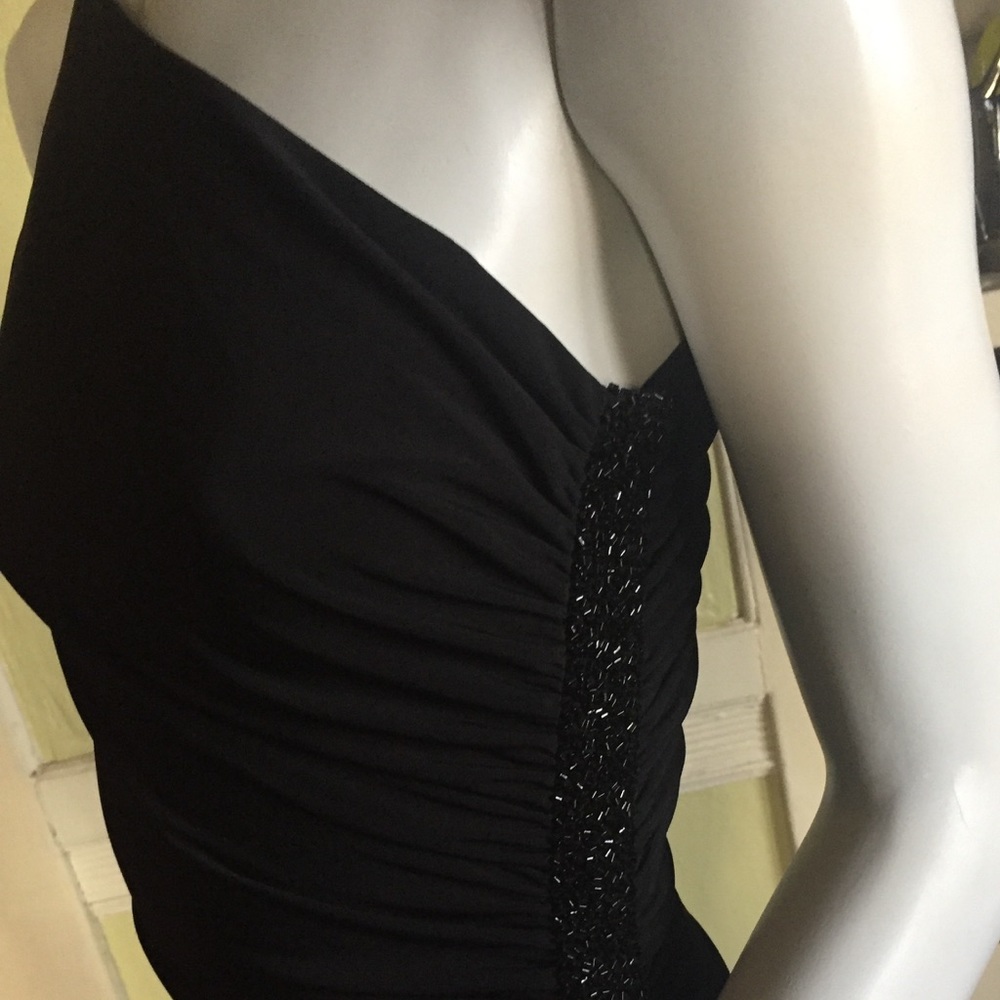 Laundry by Shelli Segal one shoulder long dress